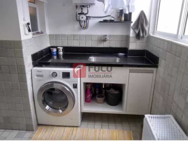 Conheça Área de serviço do imóvel - Apartamento 3 quartos à venda Lagoa, Rio de Janeiro - R$ 1.980.000 - JBAP31065 - 19 Área de serviço - 19
