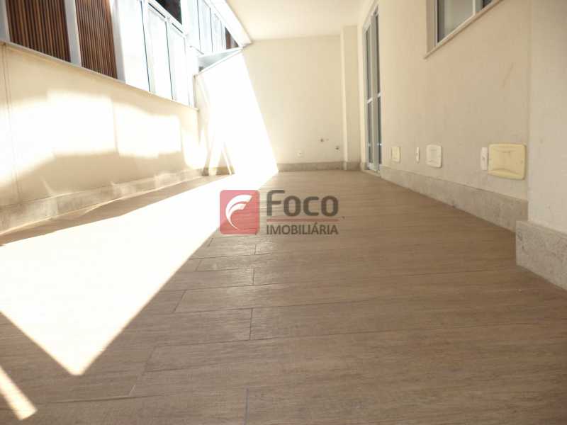 Conheça Varanda do imóvel - Apartamento 3 quartos à venda Lagoa, Rio de Janeiro - R$ 1.629.132 - JBAP31224 - 4 Varanda - 4