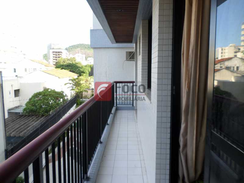 Conheça VARANDA do imóvel - Apartamento à venda Rua Professor Alfredo Gomes, Botafogo, Rio de Janeiro - R$ 1.200.000 - FLAP22482 - 5 VARANDA - 5