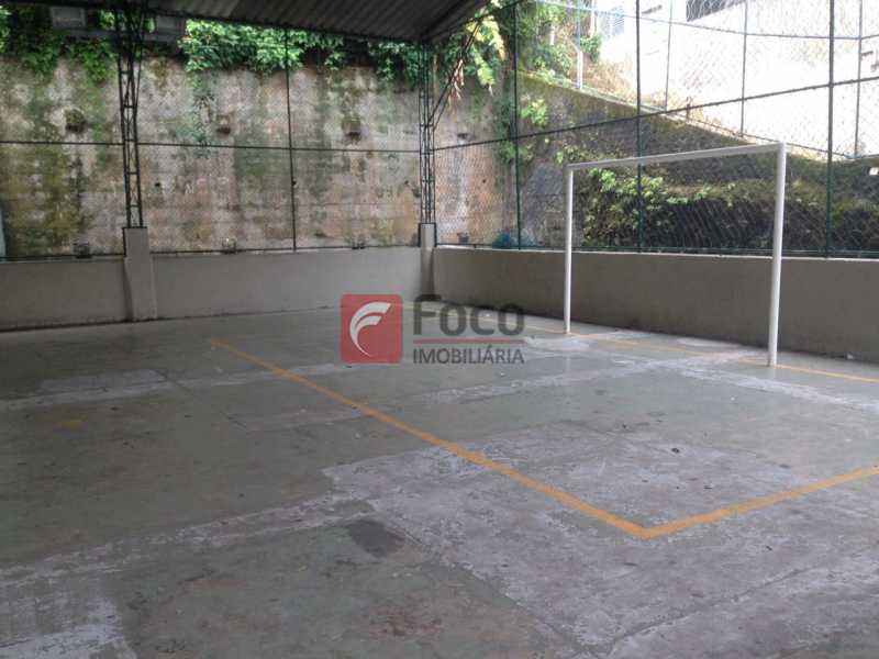 Conheça QUADRA POLIESPORTIVA do imóvel - Apartamento à venda Rua Modesto Brocos, Jardim Botânico, Rio de Janeiro - R$ 360.000 - JBAP20954 - 18 QUADRA POLIESPORTIVA - 18