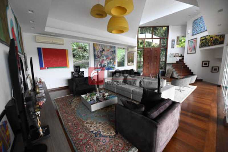 Conheça Sala estar do imóvel - Casa em Condomínio à venda Rua Poeta Khalil Gibran, Itanhangá, Rio de Janeiro - R$ 3.800.000 - JBCN40007 - 3 Sala estar - 3