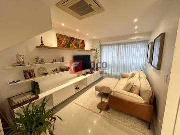Cobertura Reformada - Cobertura à venda Rua Almeida Godinho, Lagoa, Rio de Janeiro - R$ 2.980.000 - JBCO30188