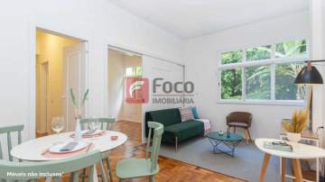 2 Qts. c/Dependência - Apartamento à venda Avenida Epitácio Pessoa, Lagoa, Rio de Janeiro - R$ 999.000 - JBAP21405