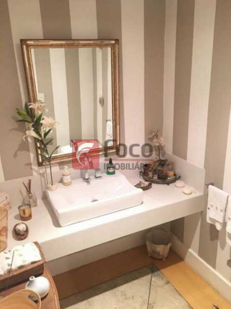Conheça BANHEIRO SOCIAL: do imóvel - Apartamento 4 quartos à venda São Conrado, Rio de Janeiro - R$ 4.300.000 - JBAP40482 - 16 BANHEIRO SOCIAL: - 16