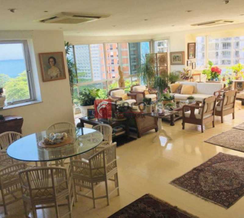 Conheça SALA: do imóvel - Apartamento 4 quartos à venda São Conrado, Rio de Janeiro - R$ 4.300.000 - JBAP40482 - 3 SALA: - 3