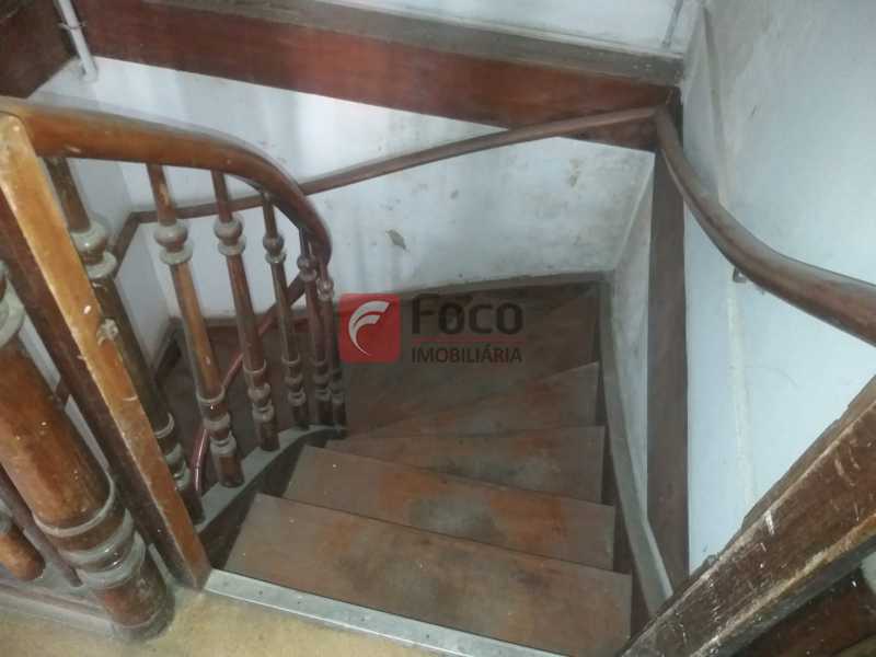 Conheça ESCADA do imóvel - Casa à venda Rua General Glicério, Laranjeiras, Rio de Janeiro - R$ 1.700.000 - JBCA40086 - 19 ESCADA - 19