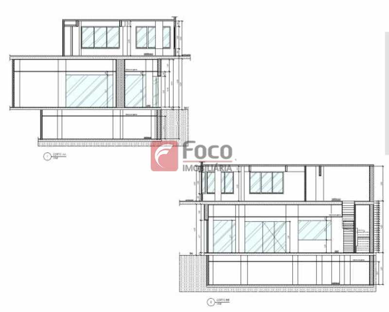 Conheça Cortes de planta do imóvel - Loja 451m² à venda Avenida Nossa Senhora de Copacabana, Copacabana, Rio de Janeiro - R$ 14.000.000 - JBLJ00027 - 18 Cortes de planta - 18