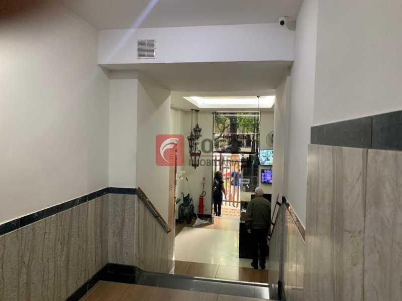 Conheça portaria do imóvel - Kitnet/Conjugado 37m² à venda Copacabana, Rio de Janeiro - R$ 430.000 - JBKI00154 - 18 portaria - 18