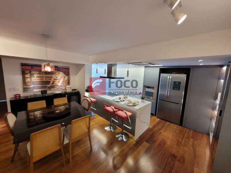 Conheça sala jantar do imóvel - Apartamento à venda Rua Timóteo da Costa, Leblon, Rio de Janeiro - R$ 2.750.000 - JBAP32185 - 3 sala jantar - 3