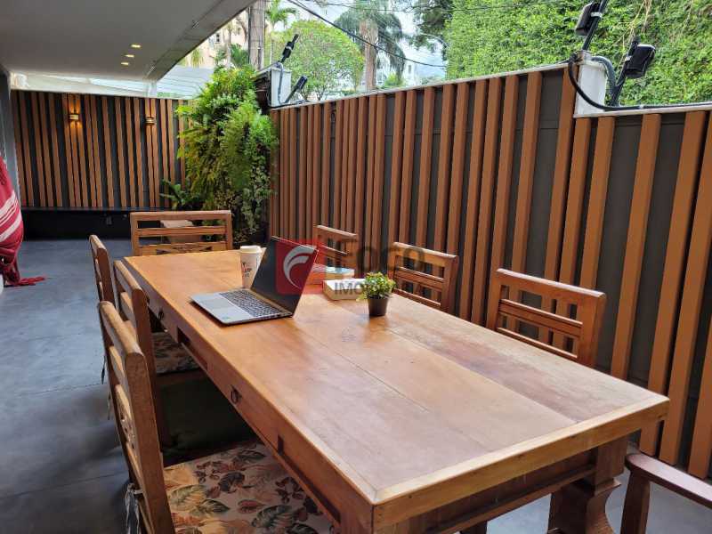 Conheça varanda_mesa do imóvel - Apartamento à venda Rua Timóteo da Costa, Leblon, Rio de Janeiro - R$ 2.750.000 - JBAP32185 - 9 varanda_mesa - 9
