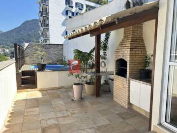 Cobertura à venda Avenida Alexandre Ferreira, Lagoa, Rio de Janeiro - R$ 3.400.000 - JBCO40133