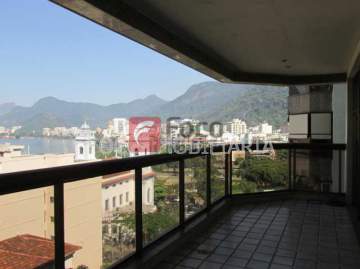 Apartamento à venda Rua Fonte da Saudade, Lagoa, Rio de Janeiro - R$ 2.200.000 - JBAP30348