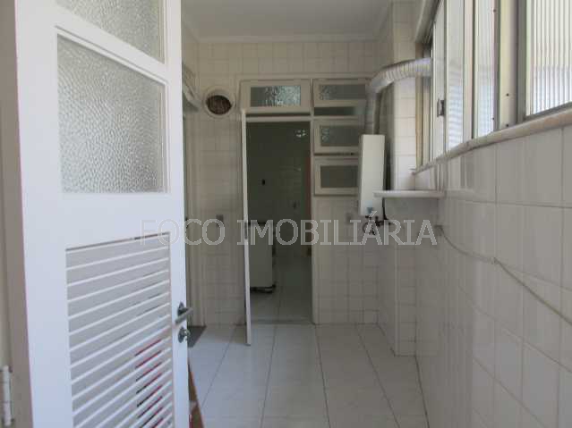 Conheça ÁREA SERVIÇO do imóvel - Apartamento à venda Rua General Glicério,Laranjeiras, Rio de Janeiro - R$ 1.600.000 - JBAP30360 - 5 ÁREA SERVIÇO - 5