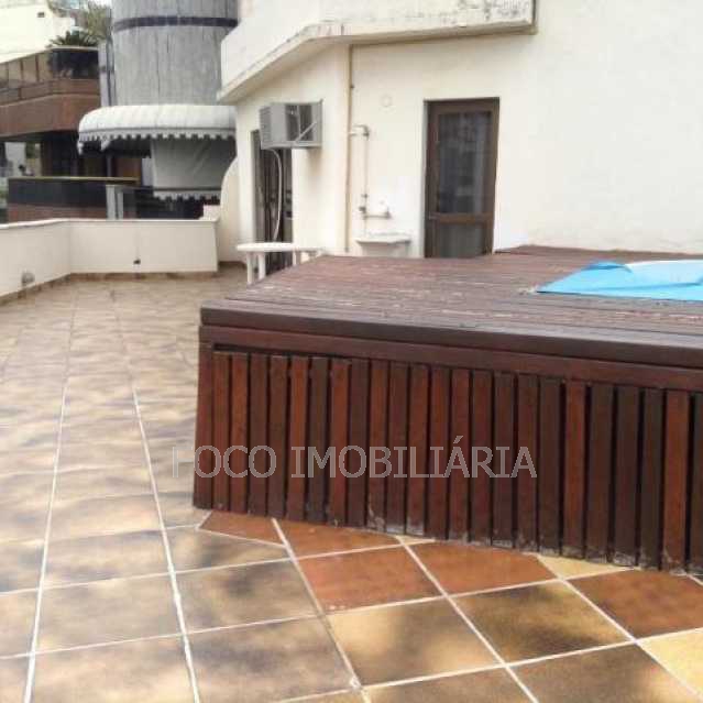 Conheça piscina do imóvel - Cobertura à venda Praça Almirante Belfort Vieira, Leblon, Rio de Janeiro - R$ 5.800.000 - JBCO30061 - 12 piscina - 12
