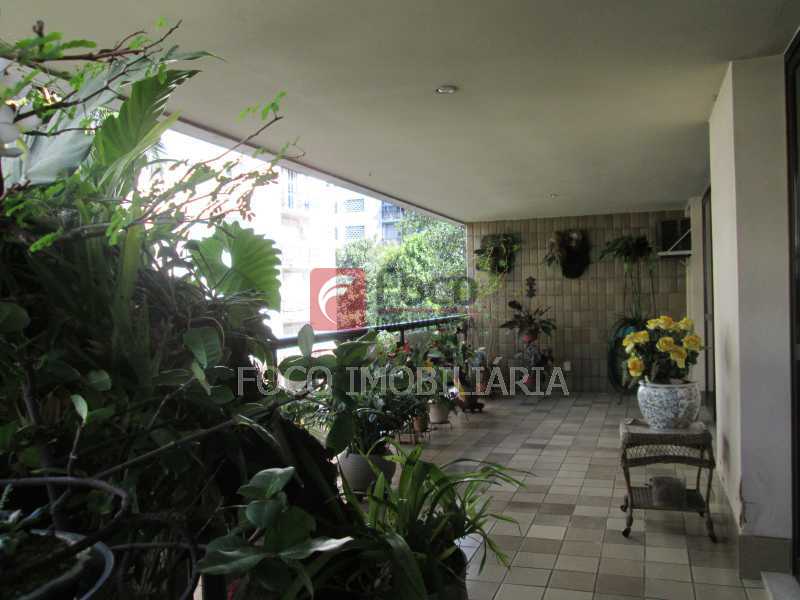 Conheça VARANDÃO do imóvel - Apartamento à venda Rua General Tasso Fragoso, Jardim Botânico, Rio de Janeiro - R$ 5.100.000 - FLAP40295 - 5 VARANDÃO - 5
