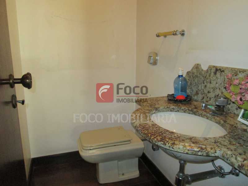 Conheça LAVABO do imóvel - Apartamento à venda Rua General Tasso Fragoso, Jardim Botânico, Rio de Janeiro - R$ 5.100.000 - FLAP40295 - 12 LAVABO - 12