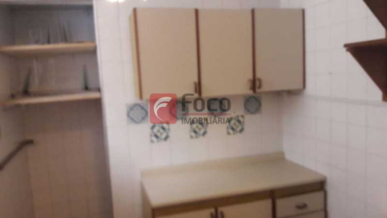 Conheça copa cozinha do imóvel - Apartamento à venda Rua Filinto de Almeida, Cosme Velho, Rio de Janeiro - R$ 590.000 - JBAP20607 - 13 copa cozinha - 13