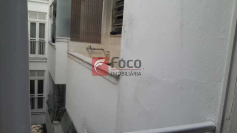 Conheça vista da sala do imóvel - Apartamento à venda Rua Filinto de Almeida, Cosme Velho, Rio de Janeiro - R$ 590.000 - JBAP20607 - 17 vista da sala - 17