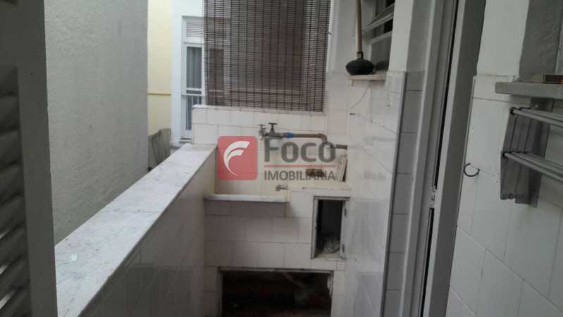 Conheça área de serviço do imóvel - Apartamento à venda Rua Filinto de Almeida, Cosme Velho, Rio de Janeiro - R$ 590.000 - JBAP20607 - 15 área de serviço - 15