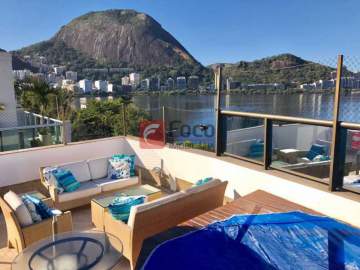 Cobertura    Linear! - Cobertura à venda Avenida Borges de Medeiros, Lagoa, Rio de Janeiro - R$ 6.300.000 - JBCO40061
