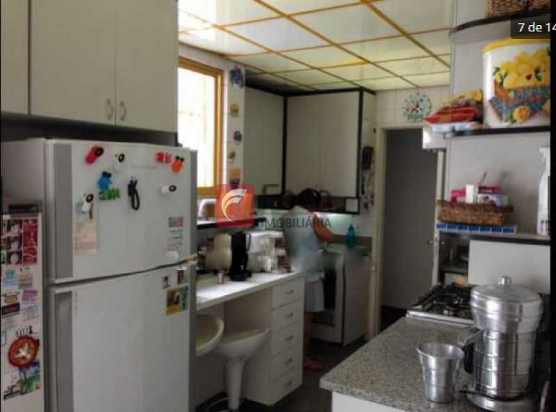 Conheça cozinha do imóvel - Vista livre e permanente para a Lagoa, Cristo Redentor, montanhas e muito verde! - JBCO30109 - 22 cozinha - 22