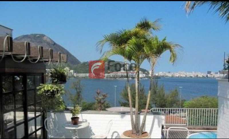 Conheça vista do imóvel - Vista livre e permanente para a Lagoa, Cristo Redentor, montanhas e muito verde! - JBCO30109 - 3 vista - 3