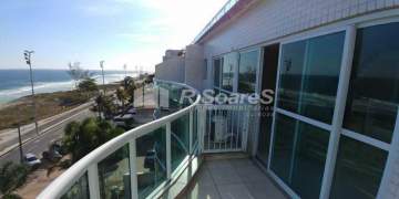 Cobertura duplex com 2 quartos na Barra da Tijuca, Avenida do Pepê. - BACO20005