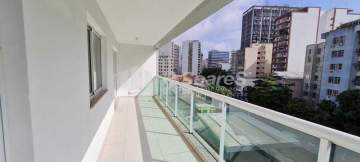 Apartamento vazio com 03 Quartos sendo 01 suíte, em Botafogo, rua da Passagem. - BTAP30241