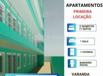 AGENDE SUA VISITA! - Apartamento com 02 quarto, sendo 01 suíte, em Bento Ribeiro, rua Jubaí - VVAP21444