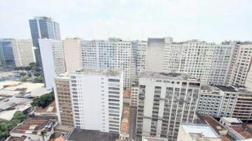 AGENDE SUA VISITA! - Conjunto de salas na Praça Olavo Bilac mobiliada. - BRCS00003
