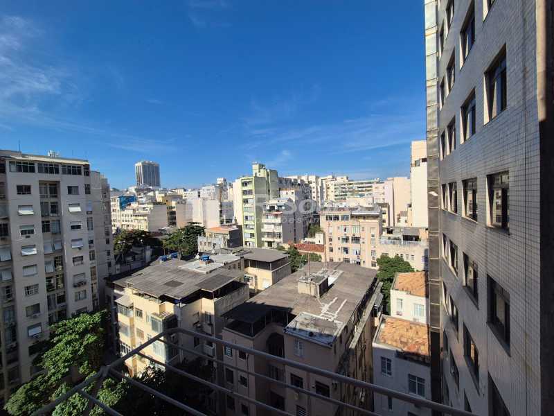Conheça 19 Vista  Terraço do imóvel - Apartamento quarto e sala com dependência à venda Copacabana, mêtro Arco Verde - BRAP10230 - 19 19 Vista  Terraço - 19