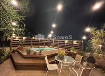 AGENDE SUA VISITA! - Cobertura Duplex com Vista Deslumbrante para o Cristo Redentor - BRAP40097