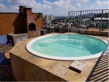 AGENDE SUA VISITA! - COBERTURA COM TRÊS SUÍTES, LIVING, PISCINA, CHURRASQUEIRA. - VVCO30012