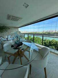 Luxuoso - Barra da Tijuca , Península vista lagoa , 3 suites(original 4 quartos),3 vagas - MEAP30126