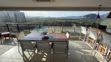 Luxuoso - Barra da tijuca, península , On The ParK, vista panoramica lagoa, 3 suites - MEAP30142