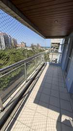 Área nobre - ABM-Barra da Tijuca,varandão vista mar, sol matinal , 2 quartos(suite) - MEAP20249