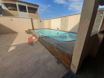 Imperdível - Espetacular Casa Duplex com Terraço, dois quartos sendo 1 Suíte Master, Piscina, 6 vagas de garagem - Cordovil - PACA20735