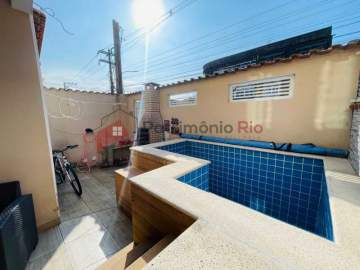 Imperdível - Casa duplex com 3 quartos e piscina - Vaz Lobo - PACA30792