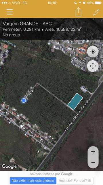 Conheça posição da área no google do imóvel - Terreno Multifamiliar à venda Vargem Grande, Rio de Janeiro - R$ 6.500.000 - PEMF00010 - 9 posição da área no google - 9