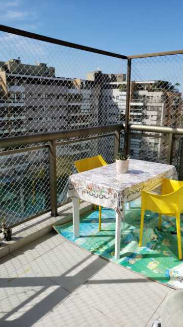 Conheça 2a. do imóvel - Apartamento 2 quartos à venda Recreio dos Bandeirantes, Rio de Janeiro - R$ 630.000 - PEAP20366 - 4 2a. - 4