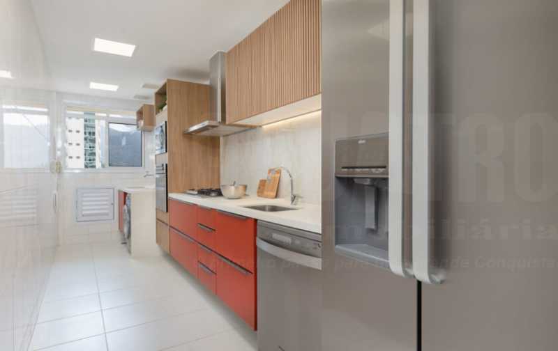 Conheça cozinha do imóvel - Cobertura 4 quartos à venda Barra da Tijuca, Rio de Janeiro - R$ 1.706.000 - PECO40005 - 10 cozinha - 10
