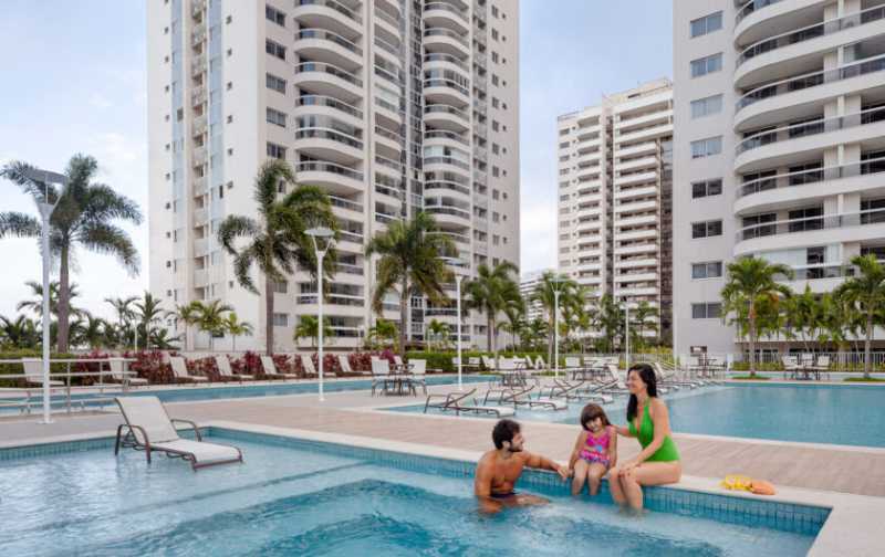 Conheça Piscina-infantil do imóvel - Cobertura 4 quartos à venda Barra da Tijuca, Rio de Janeiro - R$ 1.706.000 - PECO40005 - 14 Piscina-infantil - 14