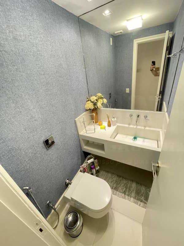 Conheça LAVABO do imóvel - Apartamento 2 quartos à venda Recreio dos Bandeirantes, Rio de Janeiro - R$ 679.000 - PEAP20598 - 7 LAVABO - 7