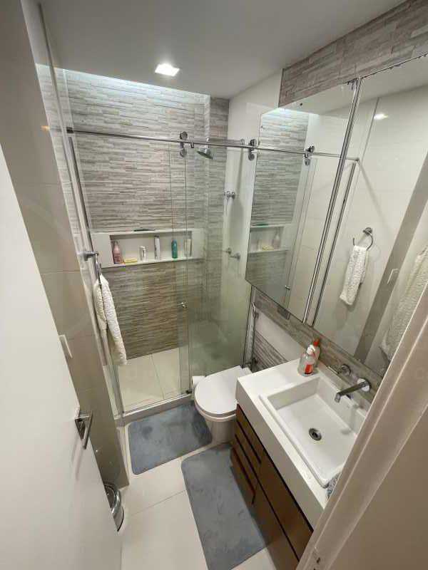 Conheça BANHEIRO SUÍTE do imóvel - Apartamento 2 quartos à venda Recreio dos Bandeirantes, Rio de Janeiro - R$ 679.000 - PEAP20598 - 13 BANHEIRO SUÍTE - 13