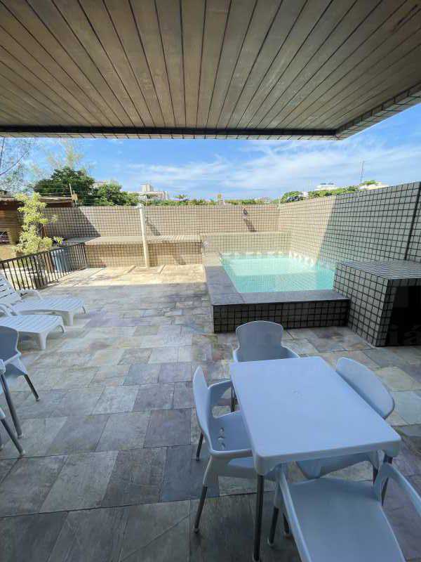 Conheça ÁREA DA PISCINA do imóvel - Apartamento 2 quartos à venda Recreio dos Bandeirantes, Rio de Janeiro - R$ 679.000 - PEAP20598 - 20 ÁREA DA PISCINA - 20