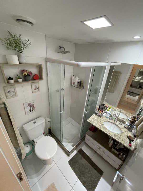 Conheça BANHEIRO SUÍTE do imóvel - Apartamento 3 quartos para venda e aluguel Freguesia (Jacarepaguá), Rio de Janeiro - R$ 500.000 - PEAP30162 - 16 BANHEIRO SUÍTE - 16