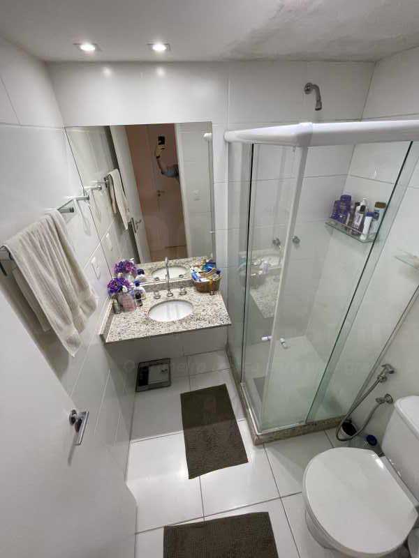 Conheça BANHEIRO SOCIAL do imóvel - Apartamento 3 quartos para venda e aluguel Freguesia (Jacarepaguá), Rio de Janeiro - R$ 500.000 - PEAP30162 - 18 BANHEIRO SOCIAL - 18