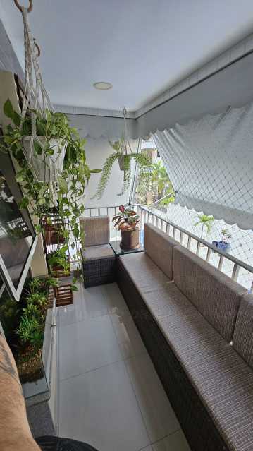 Conheça VARANDA do imóvel - Apartamento 2 quartos à venda Freguesia (Jacarepaguá), Rio de Janeiro - R$ 450.000 - PEAP20830 - 2 VARANDA - 2