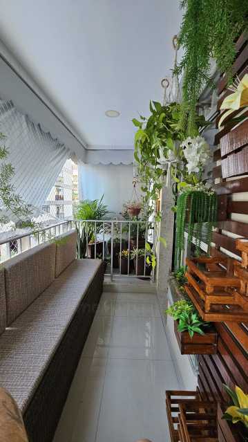 Conheça VARANDA do imóvel - Apartamento 2 quartos à venda Freguesia (Jacarepaguá), Rio de Janeiro - R$ 450.000 - PEAP20830 - 3 VARANDA - 3