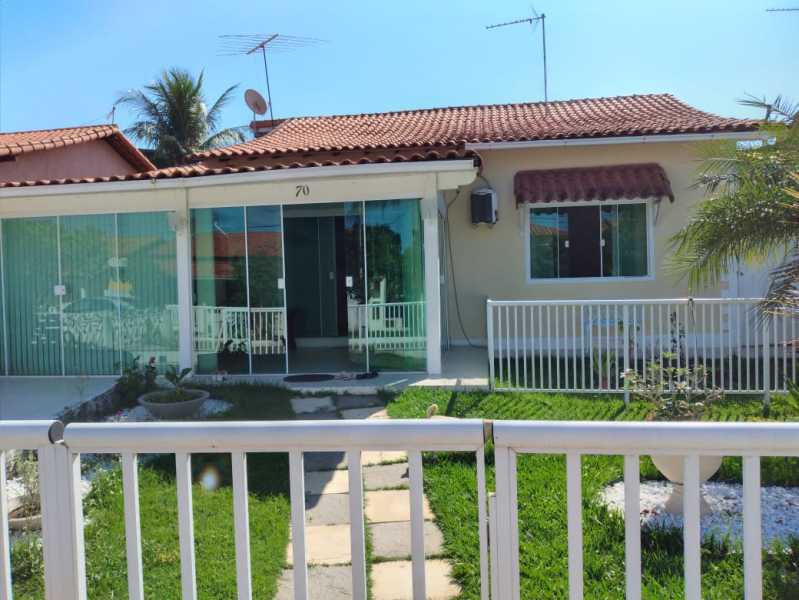 Conheça Fachada do imóvel - Casa em Condomínio 4 quartos à venda Centro, Maricá - R$ 700.000 - FLCN40012 - 1 Fachada - 1